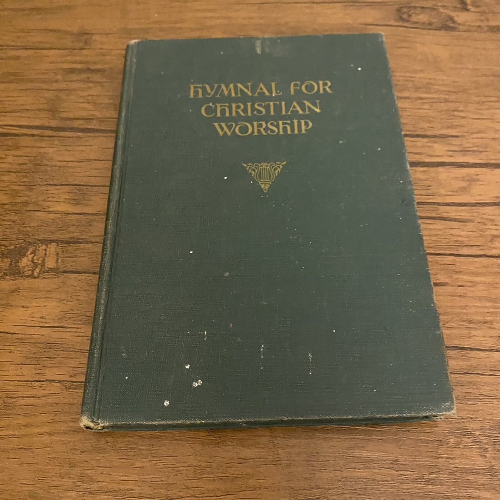 Hymnal For Christian Worship John Knox Press 1940 VTG Green Hardcover Hymnal